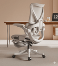 Ergonomic Computer Chair with Floating Wing Lumbar Support – Heavy Duty Office Chair for Home Work, Breathable High-Back E-Sports Chair for Maximum Stability