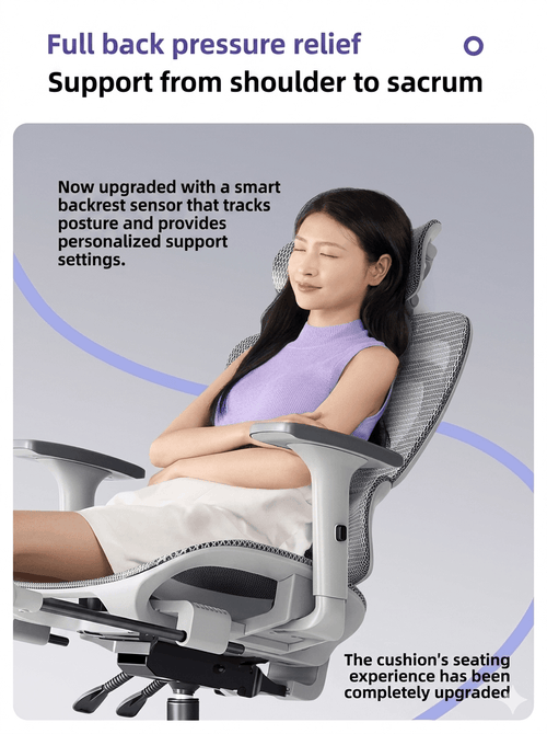 Ergonomic Reclining Computer Chair - Modern Height-Adjustable Office Seat with Breathable Backrest, Versatile Home E-Sports Chair for Work and Play