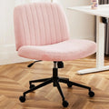 【Deals for you】Height Adjustable Criss Cross Chair Office Wide Swivel Home Office Desk Chairs Reading Chair